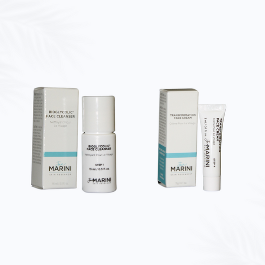 Weekend Duo! Jan Marini Bioglycolic Cleanser & Transformation Cream (Travel Size)