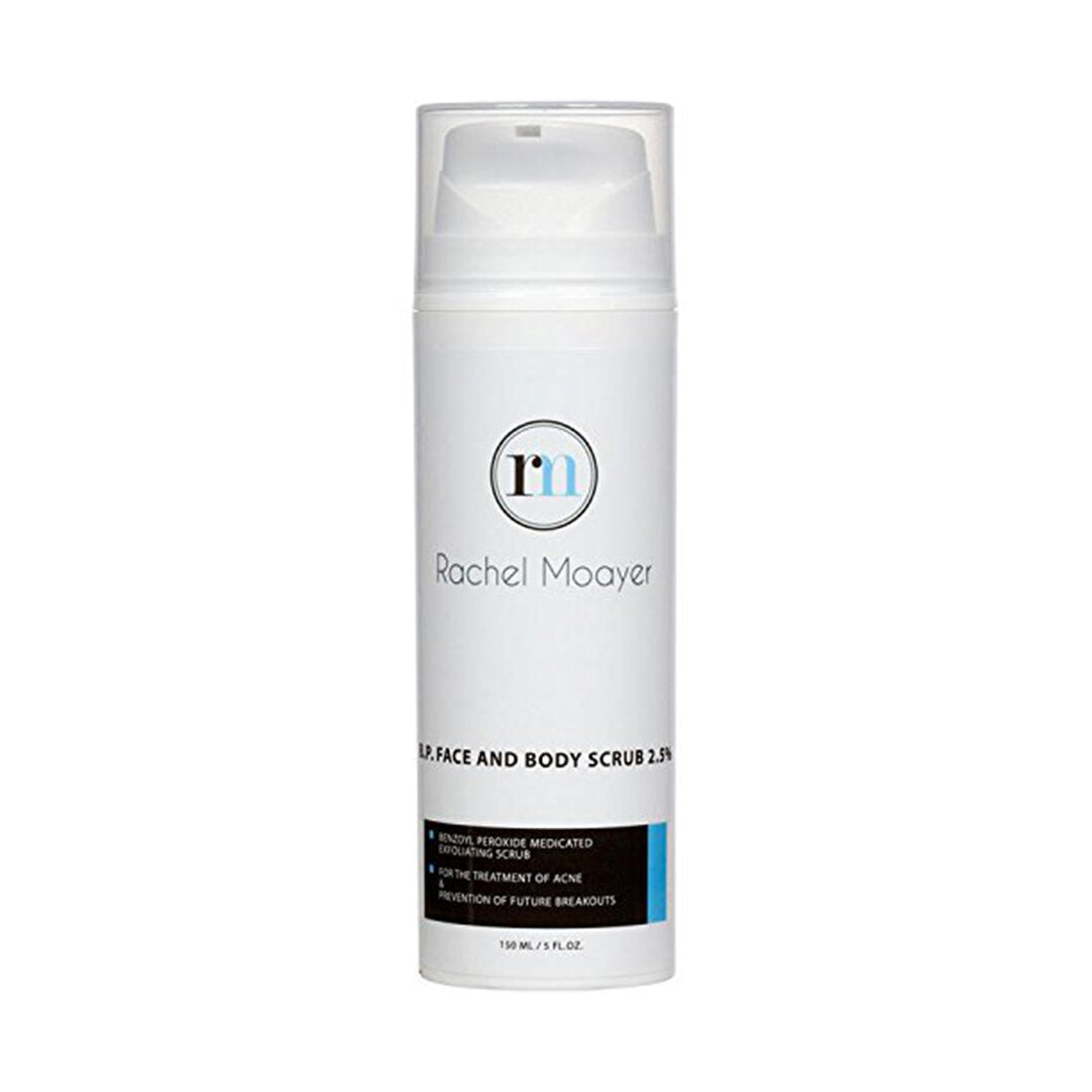RM Benzoyl Peroxide Face and Body Scrub 2.5%